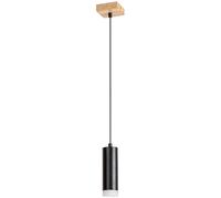 Rabalux Toras lampe suspendue 1x5 W noir-bois 72121
