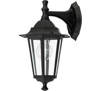 Lampe murale extérieur Applique Velence 8202 60W noir E27 design élégant [EEK: G]
