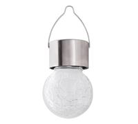 Rabalux Yola Lampe solaire extérieure RGB chrome satiné LED IP44 1 lm