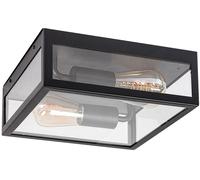 Rabalux Zaton plafonnier extérieur 2x60 W noir 7070