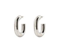 Rabanne - Boucles d`oreilles en tissu et laiton - unisex - Accessoires - Gris - Taille: ONE Size