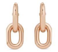 Rabanne - Boucles d'Oreilles en Or Rose Entrelacées - Femme - Accessoires - Rose - Taille: ONE Size