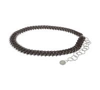 Rabanne - Coin Link Belt - Femme - Accessoires - Brun - Taille: ONE Size