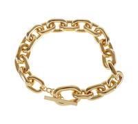 Rabanne - Collier Métallique - Femme - Accessoires - Jaune - Taille: ONE Size