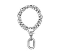 Paco Rabanne Collier XL Link Necklace Femme Gris Taille ONE Size