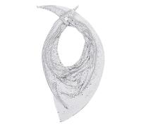 Rabanne, Femme, Accessoires, Gris, Taille: ONE Size Pixel Chainmail Scarf