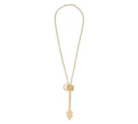 Rabanne, Femme, Accessoires, Jaune, Taille: ONE Size Collier Pendentif n Or