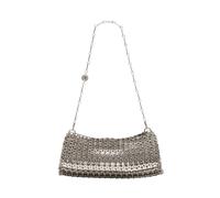Rabanne, Femme, Sacs, Gris, Taille: ONE Size Metal Shoulder Bag