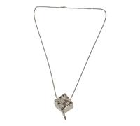 Rabanne - Flower Pendant Necklace - Femme - Accessoires - Gris - Taille: ONE Size