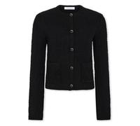 Rabanne - Gilet en Laine Noire avec Boutons Bijoux - Femme - Pulls - Noir - Taille: 38 FR