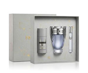 Rabanne Invictus EDT 100 ml + EDT MINI 10 ml + DEO spray 150 ml