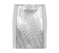 Rabanne - Jupe Métallisée - Femme - Jupes - Gris - Taille: 38 FR