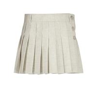 Rabanne - Jupe mini plissée en laine - Femme - Jupes - Beige - Taille: 36 FR