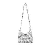 Rabanne - Sac Bandoulière en Maille - Femme - Sacs - Gris - Taille: ONE Size