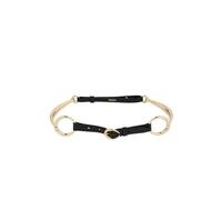 Rabanne - Ring Leather Belt - Femme - Accessoires - Jaune - Taille: ONE Size