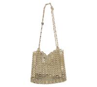 Rabanne - Sac à main vintage en maille chaîne - Femme - Sacs - Gris - Taille: ONE Size
