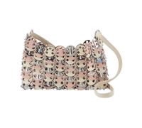 Rabanne - Sac Bandoulière en Cuir Argent Fermeture à Rabat - Femme - Sacs - Multicolore - Taille: ONE Size