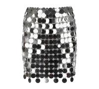 Rabanne - Mini-jupe - Femme - Jupes - Gris - Taille: 36 FR