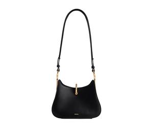 Rabanne - Small Ring Leather Bag - Femme - Sacs - Noir - Taille: ONE Size