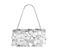 Rabanne, Femme, Sacs, Gris, Taille: ONE Size Sparkle Baguette Bag