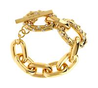 Rabanne - XL Link Chain Bracelet - Femme - Accessoires - Jaune - Taille: ONE Size