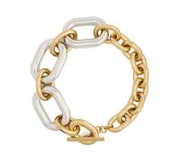 Rabanne - XL Link Choker - Femme - Accessoires - Jaune - Taille: ONE Size