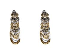 Rabanne - XL Link Earrings - Femme - Accessoires - Jaune - Taille: ONE Size