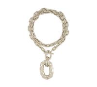 Rabanne - XL Link Necklace - Femme - Accessoires - Gris - Taille: ONE Size