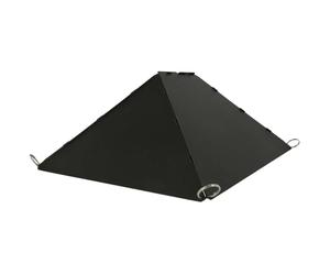 Rabat de protection pour plaque chauffante Kerbl Noir 40x50 cm