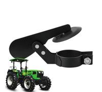 Rabat météo | Volet d'échappement du tracteur | Clapet d'échappement | Rabat de pluie résistant aux intempéries, couvercle d'échappement noir robuste, clapet d'échappement résistant à la pluie pour di