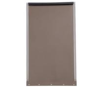 Rabats de Remplacement de Porte pour Chien, Rabat de Porte pour Chien en Plastique Flexible, Rabat de Porte pour Chien, Porte Coulissante en Verre, Insert de Porte pour Chien (L)
