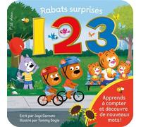 Rabats surprises 1,2,3 - Collectif - Presses Aventure - cartonné - Album éveil dès la naissance