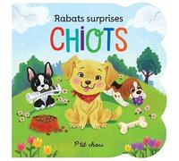 Rabats surprises - Chiots - Jessica Gibson - Presses Aventure - cartonné - Album éveil dès la naissance