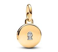 Rabattable Et Gravierbares Liebesmedaillon PANDORA Charm Pendentif 763066C01