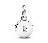 Rabattable Et Gravierbares Liebesmedaillon PANDORA Charm Pendentif 793066C01