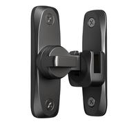 rabattable - Verrou de porte coulissante de 7,9 cm, utilisation polyvalente | Loquets pliants robustes en d'aluminium avec conception d'épaississement soudé, serrure de porte à