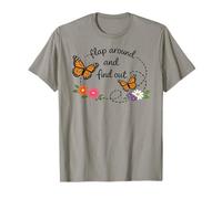 Rabattez Autour et découvrez Le Papillon monarque Amoureux des Fleurs T-Shirt