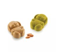 RABBIT 70 - Mini Moule lapin en silicone SilikoMart 3Design D6.2 cm