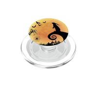 Rabbit Animal and Moon Scary Funny Halloween Costume PopSockets PopGrip pour MagSafe