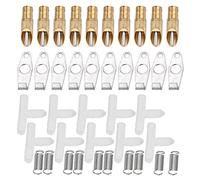 Rabbit au Mamelon Waterer, 10pcs en Acier Inoxydable Automatique Fallon de Mamelon d'eau pour Lapin Guinée Pig Ferret Rodent, Installation Facile avec Ressorts, Tuyaux de Tee et Buses avec Crochet