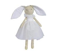 Rabbit ballerina white dress (33cm)
