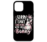 Rabbit Bunnies Désolé, Je ne Peux Pas, J'Ai des projets avec Mon Lapin Coque pour iPhone 12 Mini