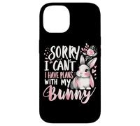 Rabbit Bunnies Désolé, Je ne Peux Pas, J'Ai des projets avec Mon Lapin Coque pour iPhone 14