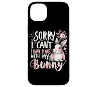Rabbit Bunnies Désolé, Je ne Peux Pas, J'Ai des projets avec Mon Lapin Coque pour iPhone 14 Plus