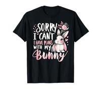Rabbit Bunnies Désolé, je ne peux pas, j'ai des projets avec mon lapin T-Shirt