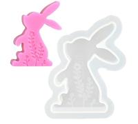 Rabbit Candle Mold - Silicone 8.6cm | Bunny Candle Mold, Animal Resin Soap Plaster Molds | DIY Craft Molding Tool For Candles Making Clay Resin Soap Home Decoration Projects