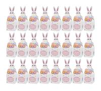 Rabbit Candy Box Easter Treat Holder Set - Bunny Candy Gift Boxes Spring Party Favors | Kids Chocolate Snack Goodie Packaging Kit, Teen Family School Holiday Celebration Table Decoration Supplies