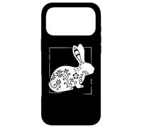 Rabbit Floral Mandala for Bunny Lovers Women Girl Coque pour iPhone 17 Pro Max