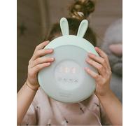 Rabbit & Friends Lumière LED réveil lapin vert clair