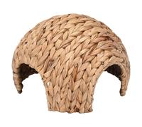 Rabbit Grass House - Cachette En Fibre | Maison Sécurisée Pour Lapins, Hamsters Et Chinchillas | Cachette Douce En Roseaux - Maison De Jeu Et De Couchage Pour Salon, Balcon, Oasis De Repos Pour Animau